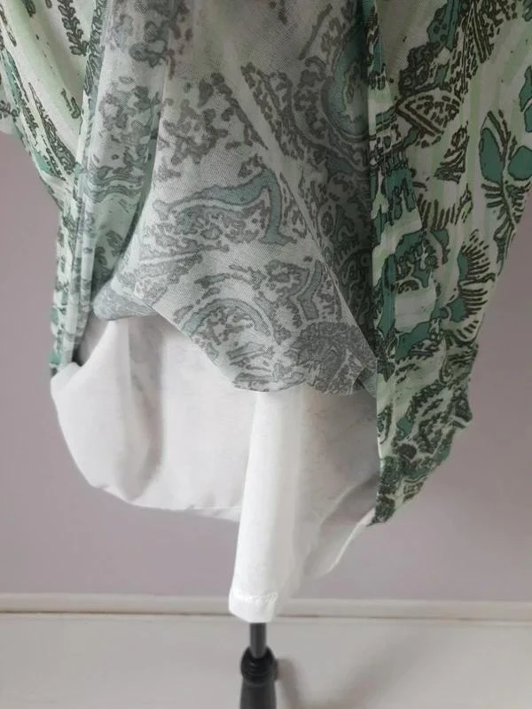 Mint green 2-in-1 fluid blouse C&A Canada – Size L / XL – photo 5